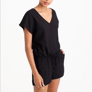 JCrew Drapey V-neck romper